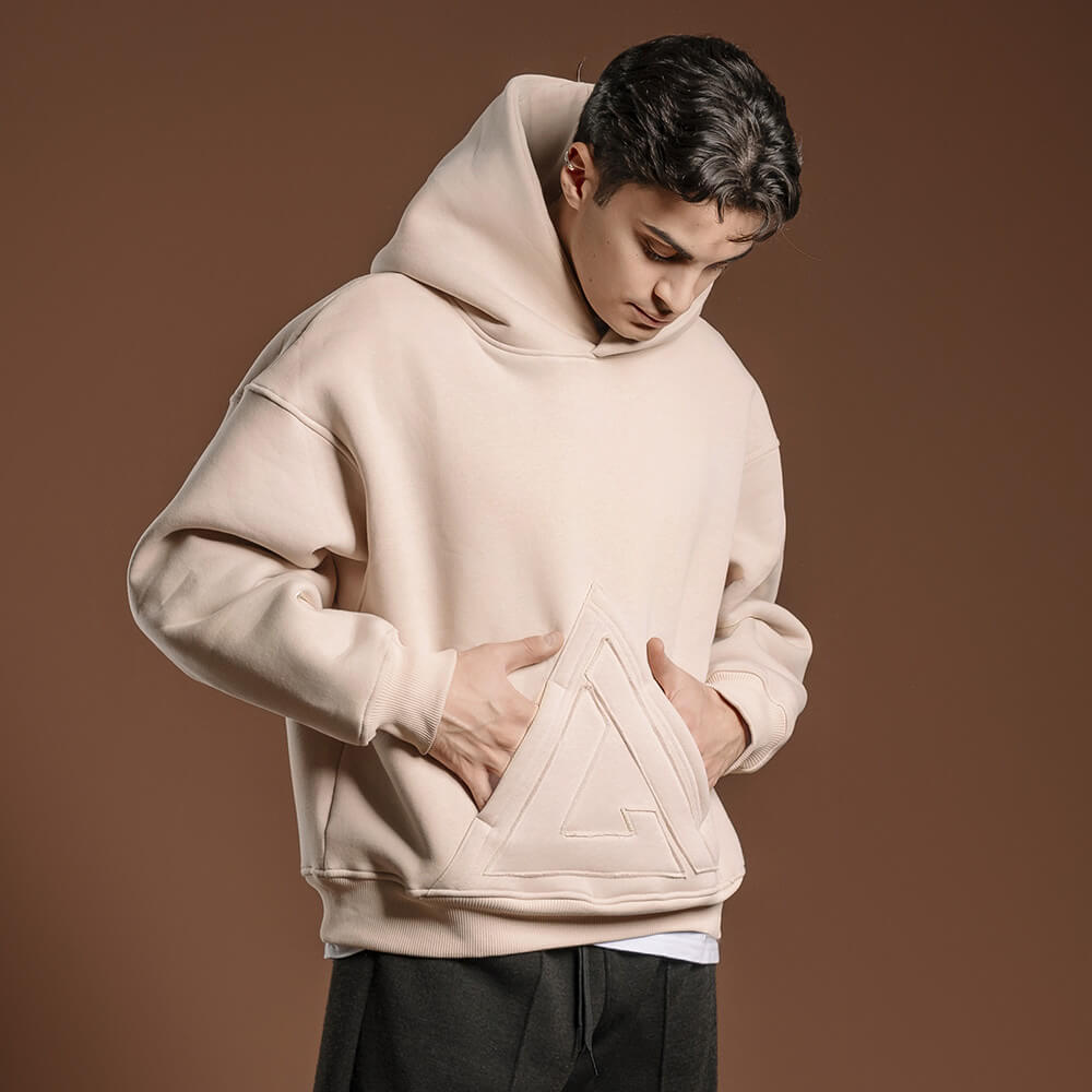 IFM032 - Felpa G-Pocket Beige