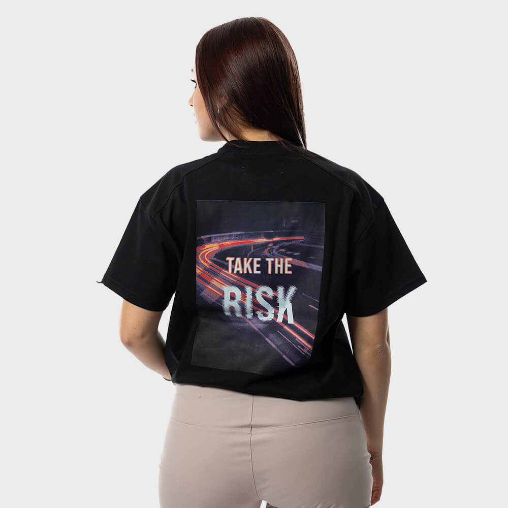 IFM039 - Tshirt Unisex - Take your Risk Nero
