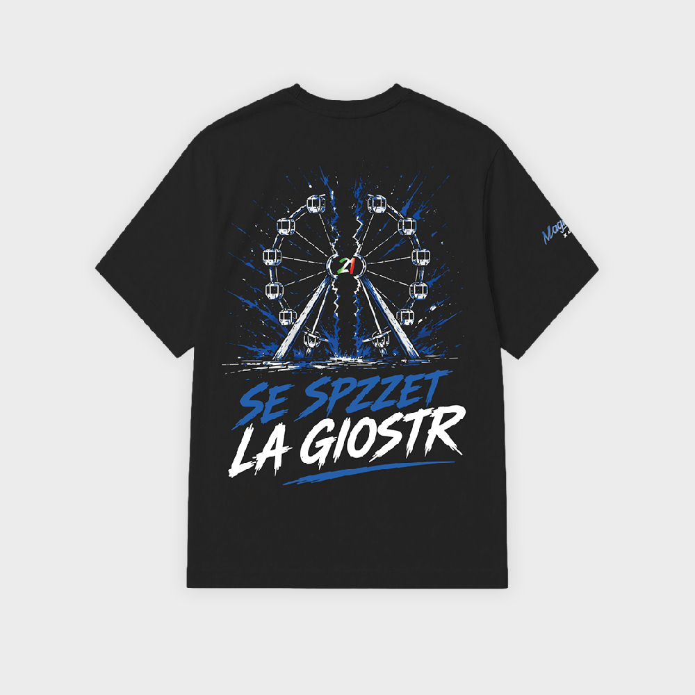 MAGMAS x EL POMBO - SE SPZZET LA GIOSTR NERO-AZZURRO