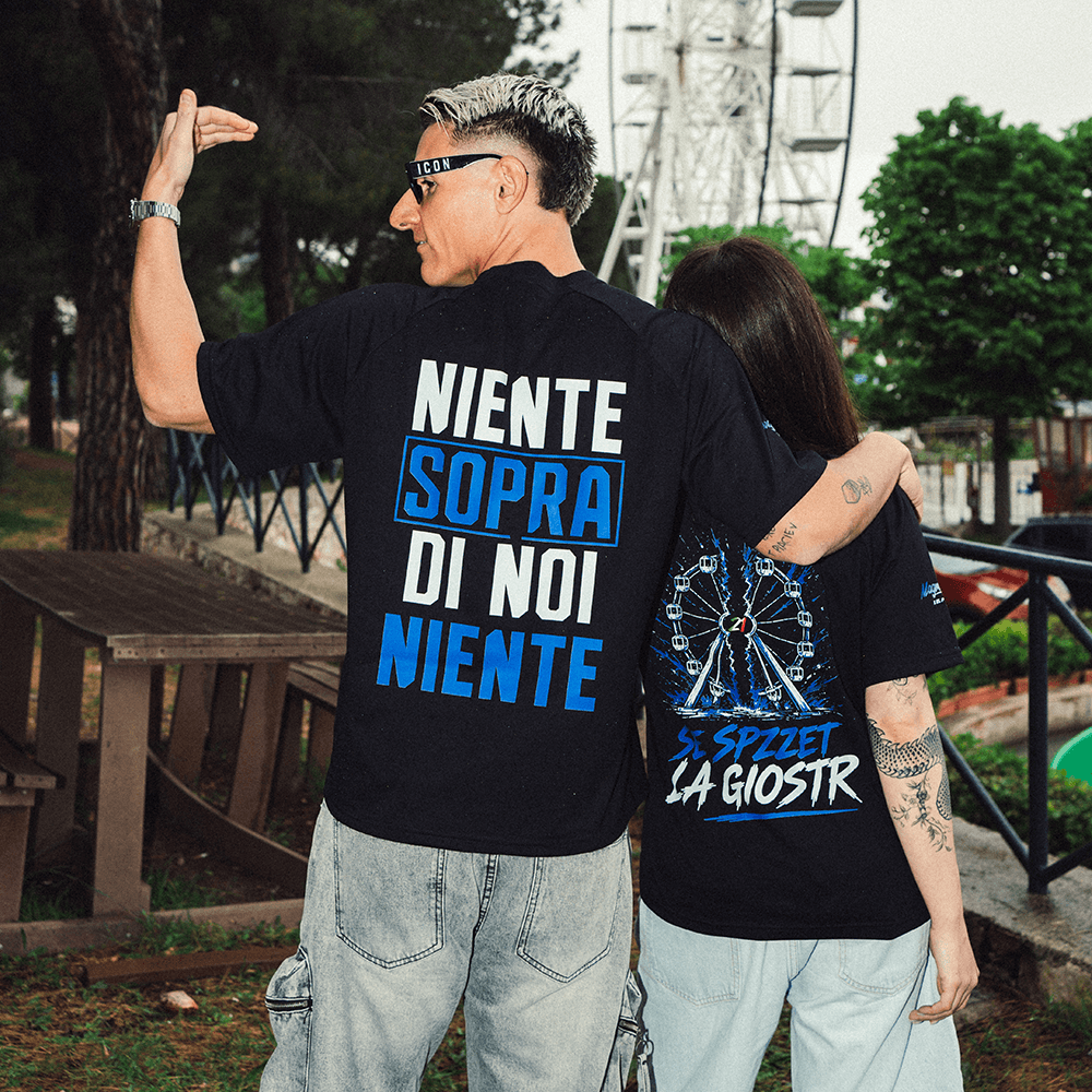 MAGMAS x EL POMBO - NIENTE SOPRA DI NOI NIENTE NERO AZZURRO